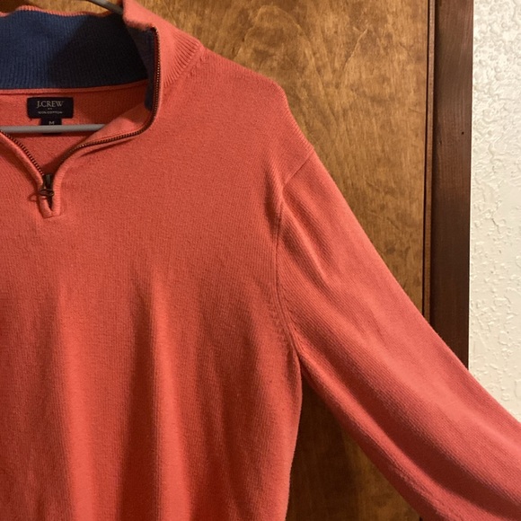 pink quarter zip sweater - Picture 4 of 6